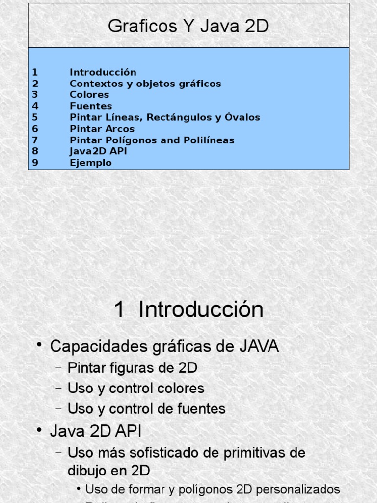 java a tope java2d